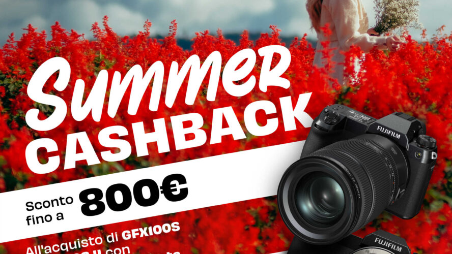 Fujifilm lancia il nuovo Summer Cashback: fino a 800 euro di risparmio